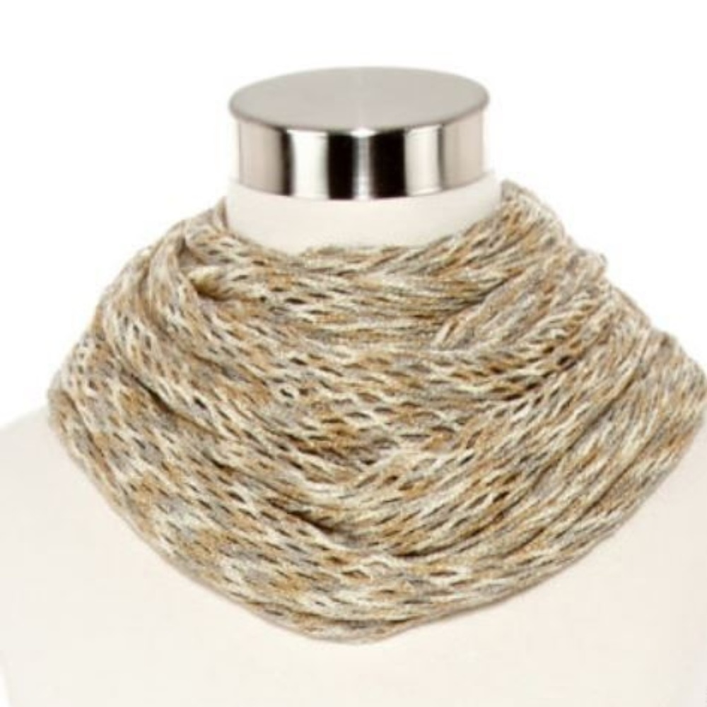 Fishnet Infinity Scarf 18x64" New